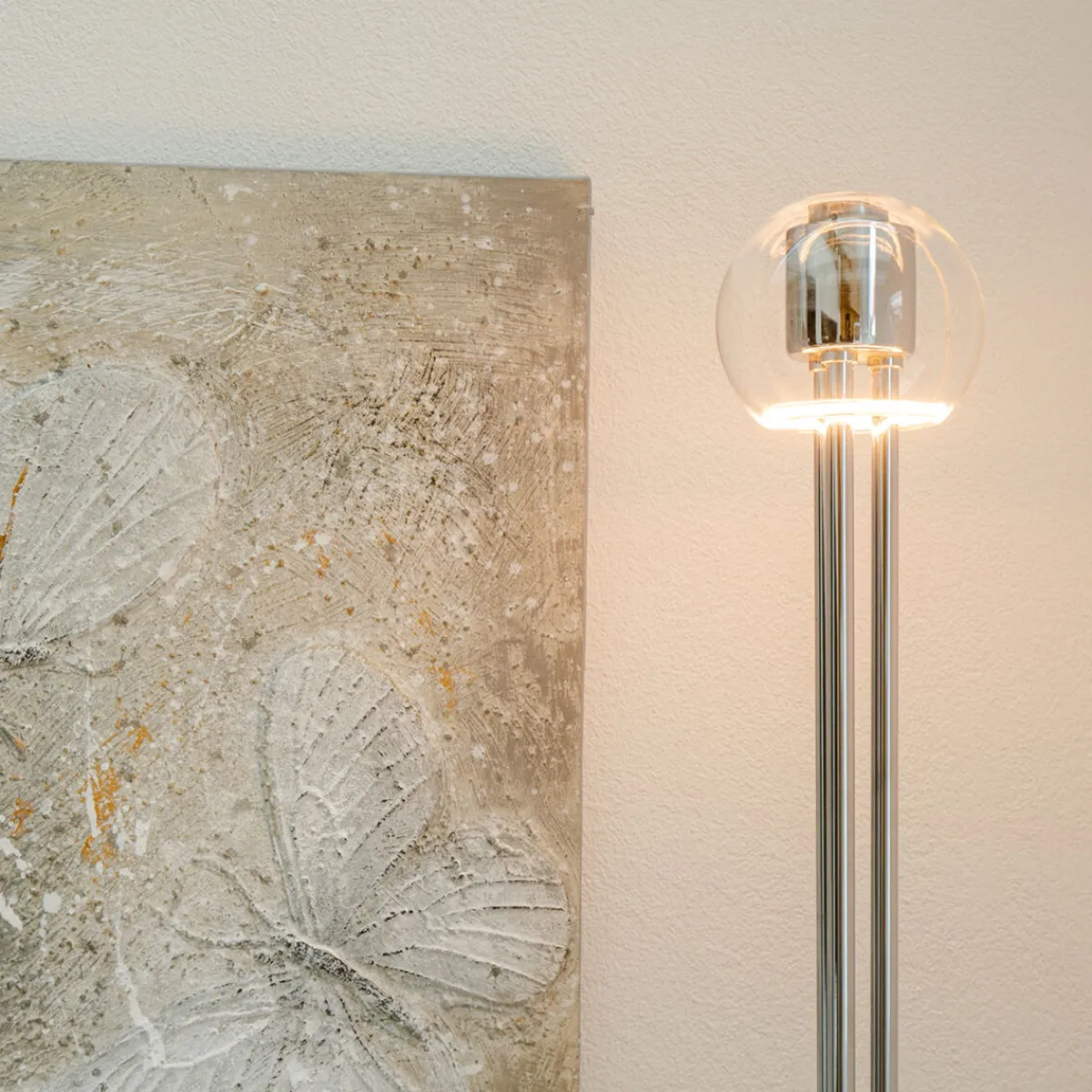 Discount LED Floating Globe 125 inside klar E27, 4,5 W, 2200 K, dimmbar E27|Dekorative Leuchtmittel