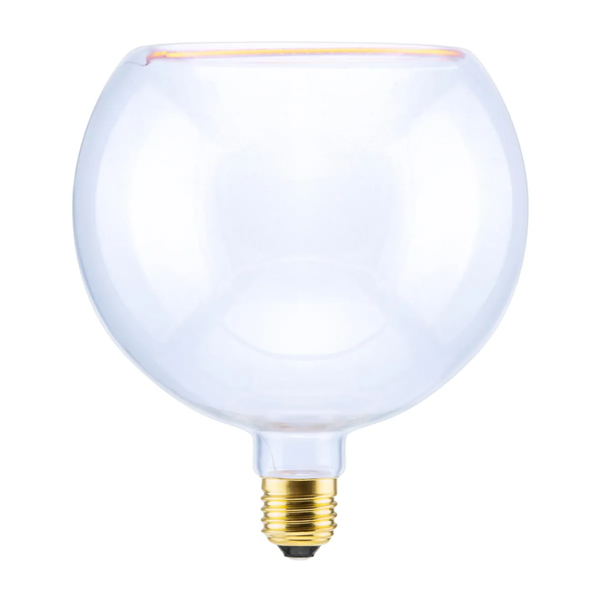 Clearance LED Floating Globe 200 klar E27, 5 W, 2200 K, dimmbar E27|Dekorative Leuchtmittel