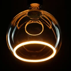 Best LED Floating Globe 150 klar E27, 4,5 W, 2200 K, dimmbar E27|Dekorative Leuchtmittel