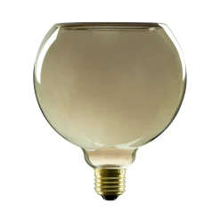 Sale LED Floating Globe 150 smokey grau E27, 6 W, 1900 K, dimmbar E27|Dekorative Leuchtmittel