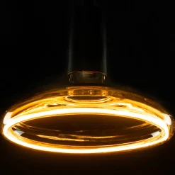 Best LED Floating Reflektor R200 smokey grau E27, 6 W, 1900 K, dimmbar E27|Dekorative Leuchtmittel