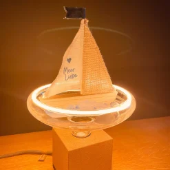 Best LED Floating Reflektor R200 smokey grau E27, 6 W, 1900 K, dimmbar E27|Dekorative Leuchtmittel