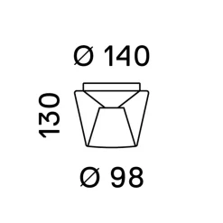 Best Annex Ceiling Small LED Deckenleuchte Schlafzimmer|Flur