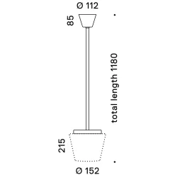 Annex Suspension Medium LED Pendelleuchte Pendelleuchten