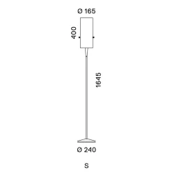 Best Club Floor S LED Stehleuchte Stehleuchten|Schlafzimmer