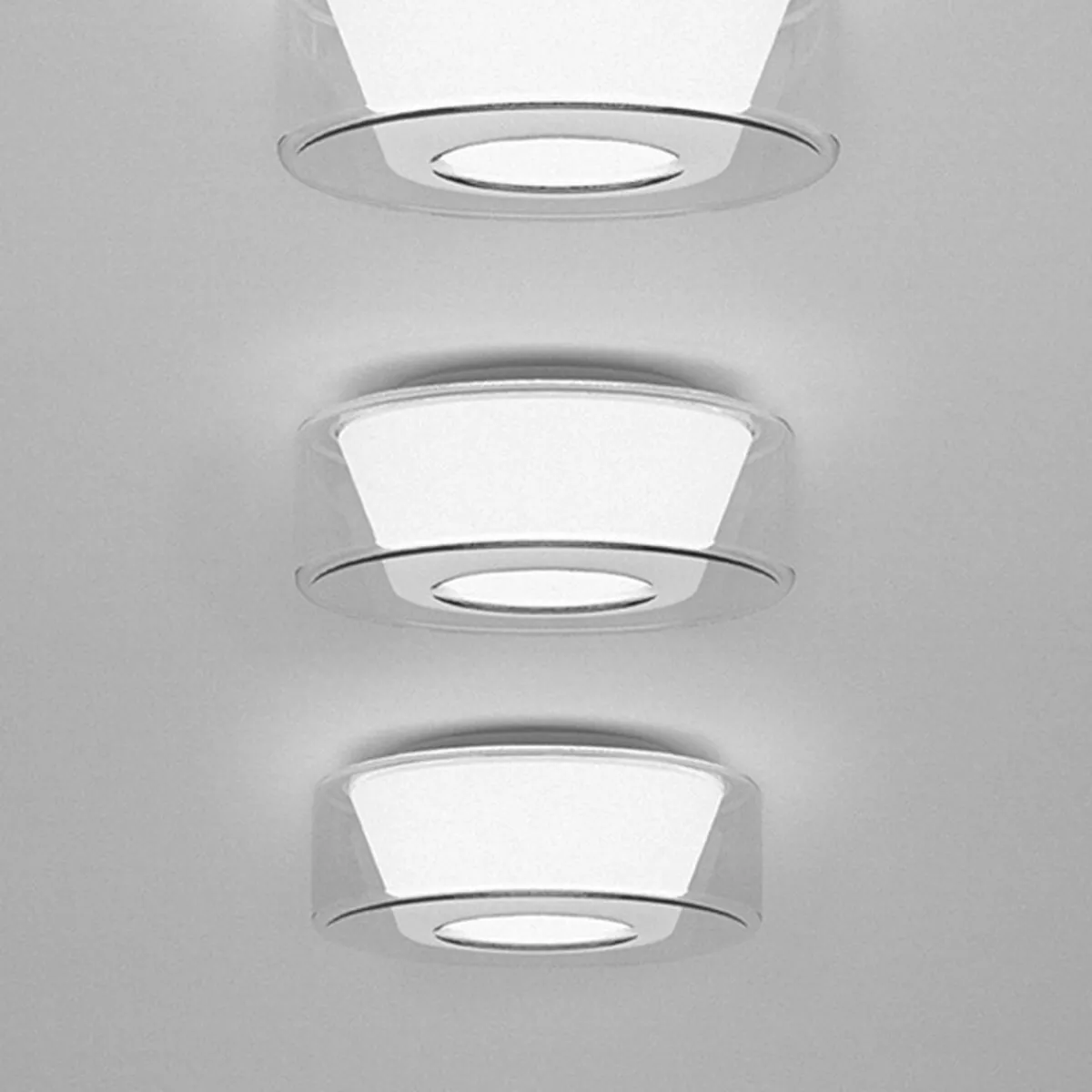 New Curling Ceiling M LED Deckenleuchte, 3000 K Downlights|Objektbeleuchtung