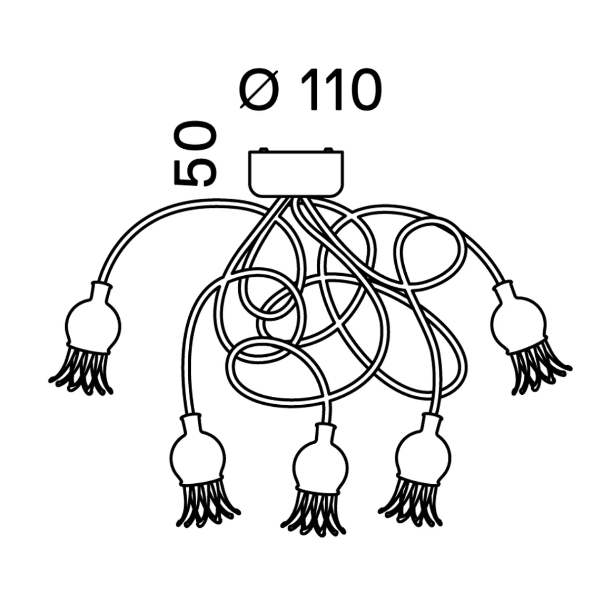 Clearance Poppy Wall / Ceiling 5 Wand- / Deckenleuchte Wandleuchten|Deckenleuchten
