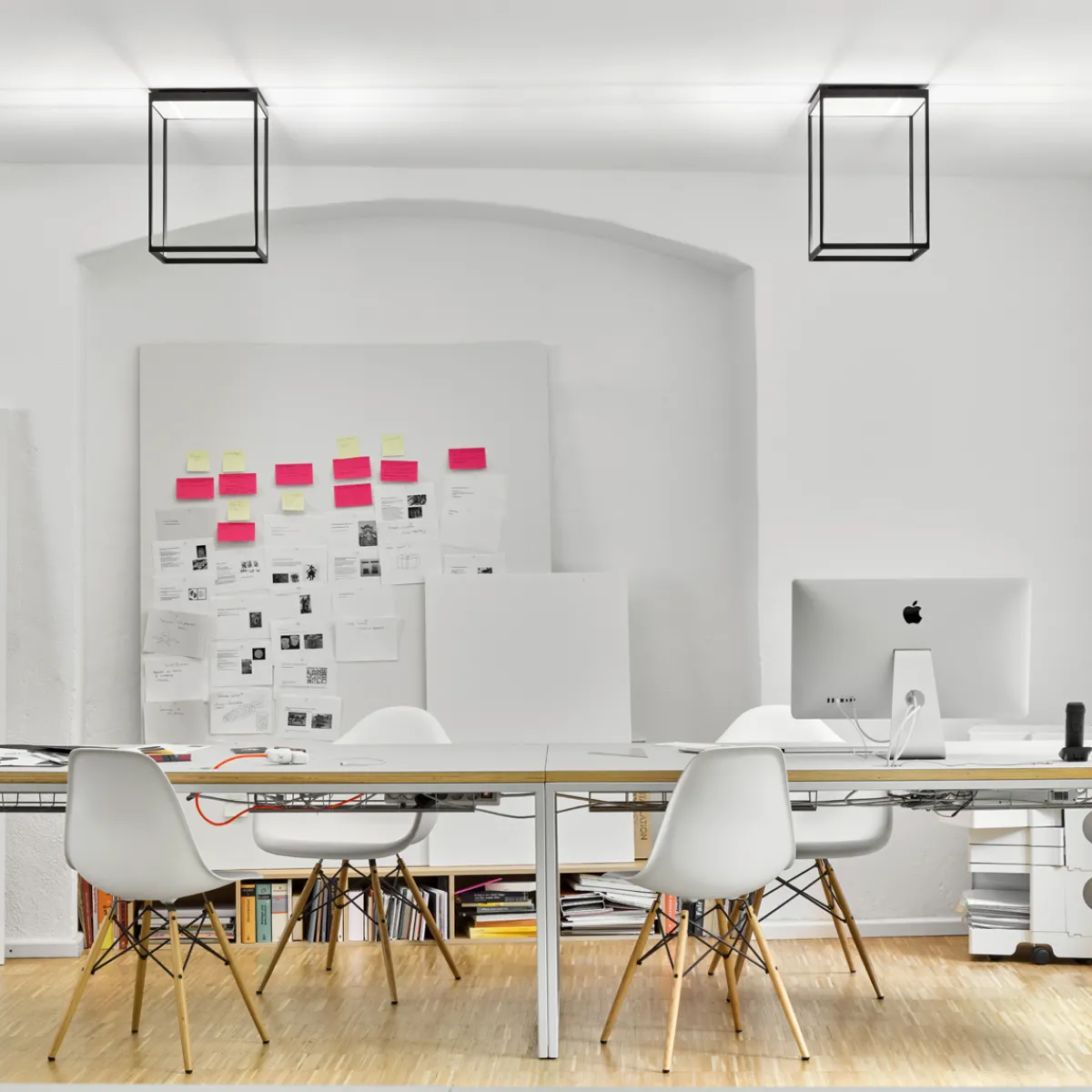 Online Reflex² Ceiling M 450 LED Deckenleuchte, schwarz Deckenleuchten|Flur