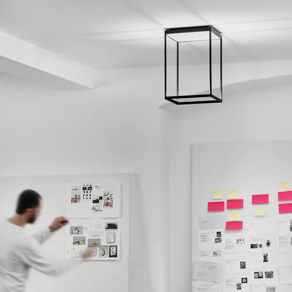 Online Reflex² Ceiling M 450 LED Deckenleuchte, schwarz Deckenleuchten|Flur