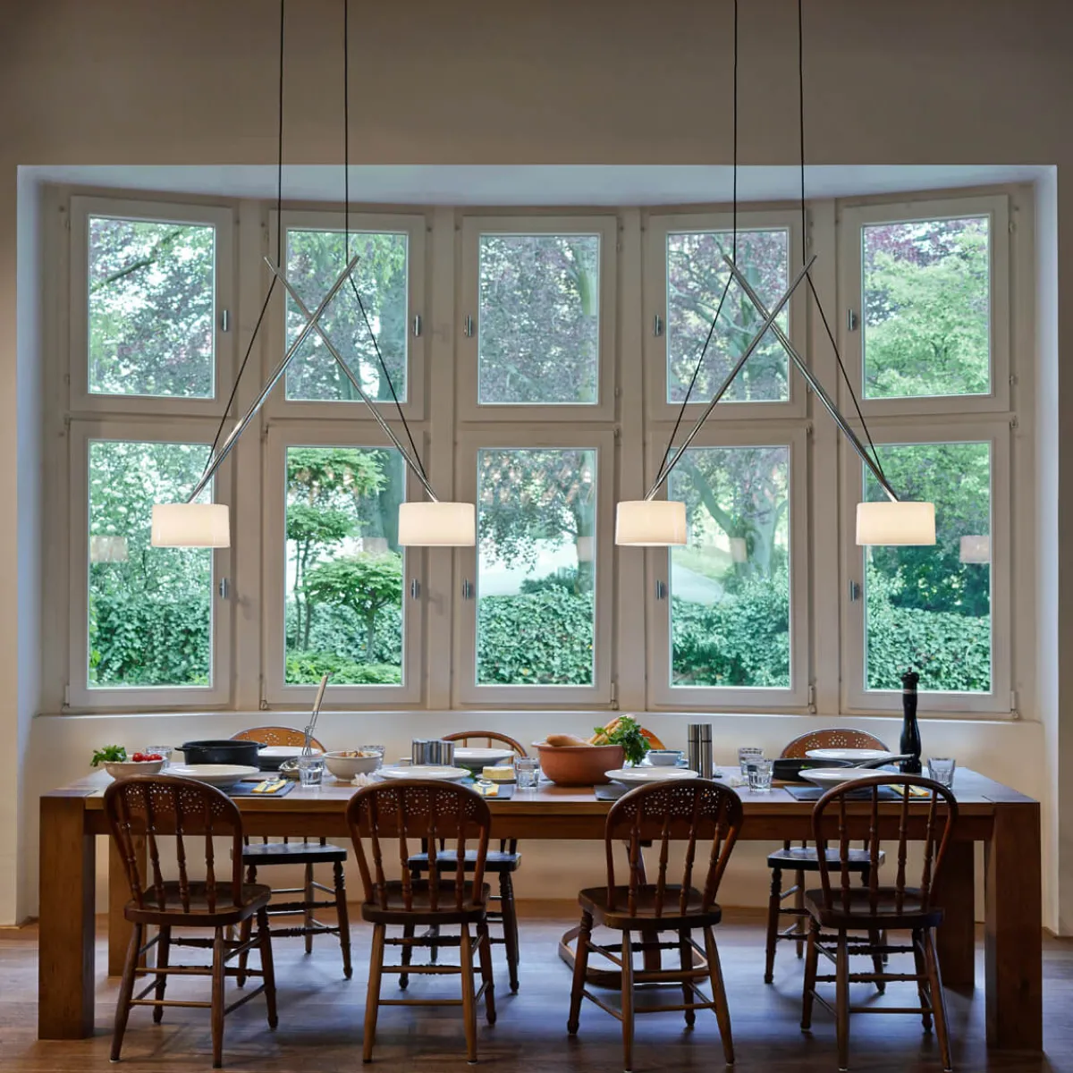 Clearance Twin Suspension Pendelleuchten