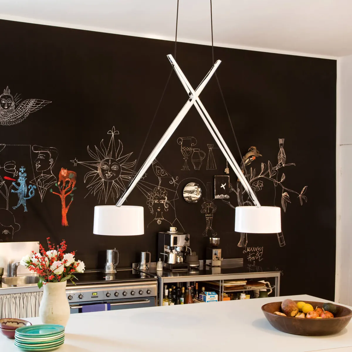 Clearance Twin Suspension Pendelleuchten