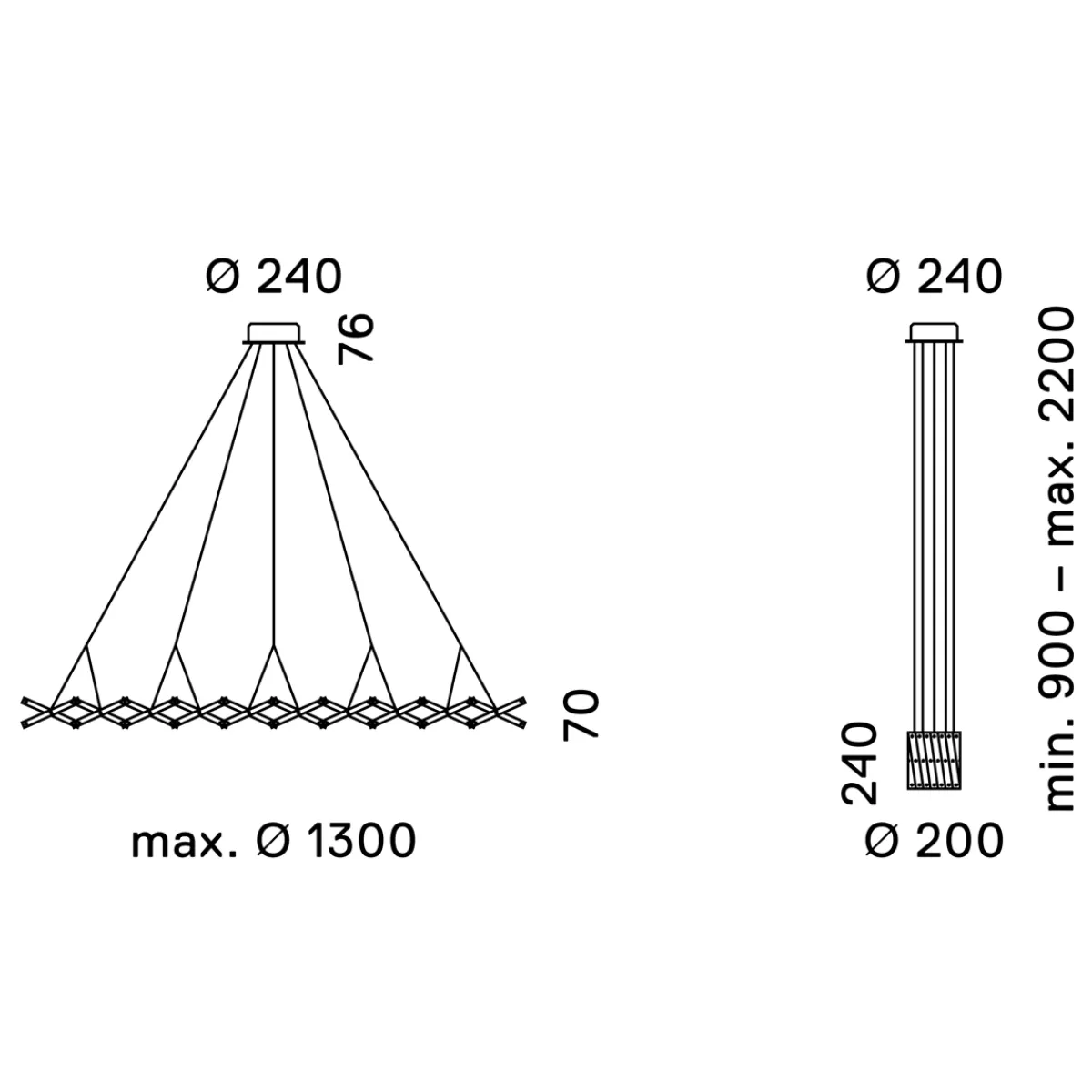 Hot Zoom Pendelleuchte LED Pendelleuchten