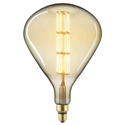 Best LED Filament Giantlampe Tear E27 Gold, 8 W, 2000 K, dimmbar E27|Dekorative Leuchtmittel