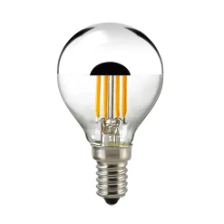 Online LED Filament Kopfspiegellampe E14 Silber, 4,5 W, 2700 K, dimmbar E14|Led-Lampen