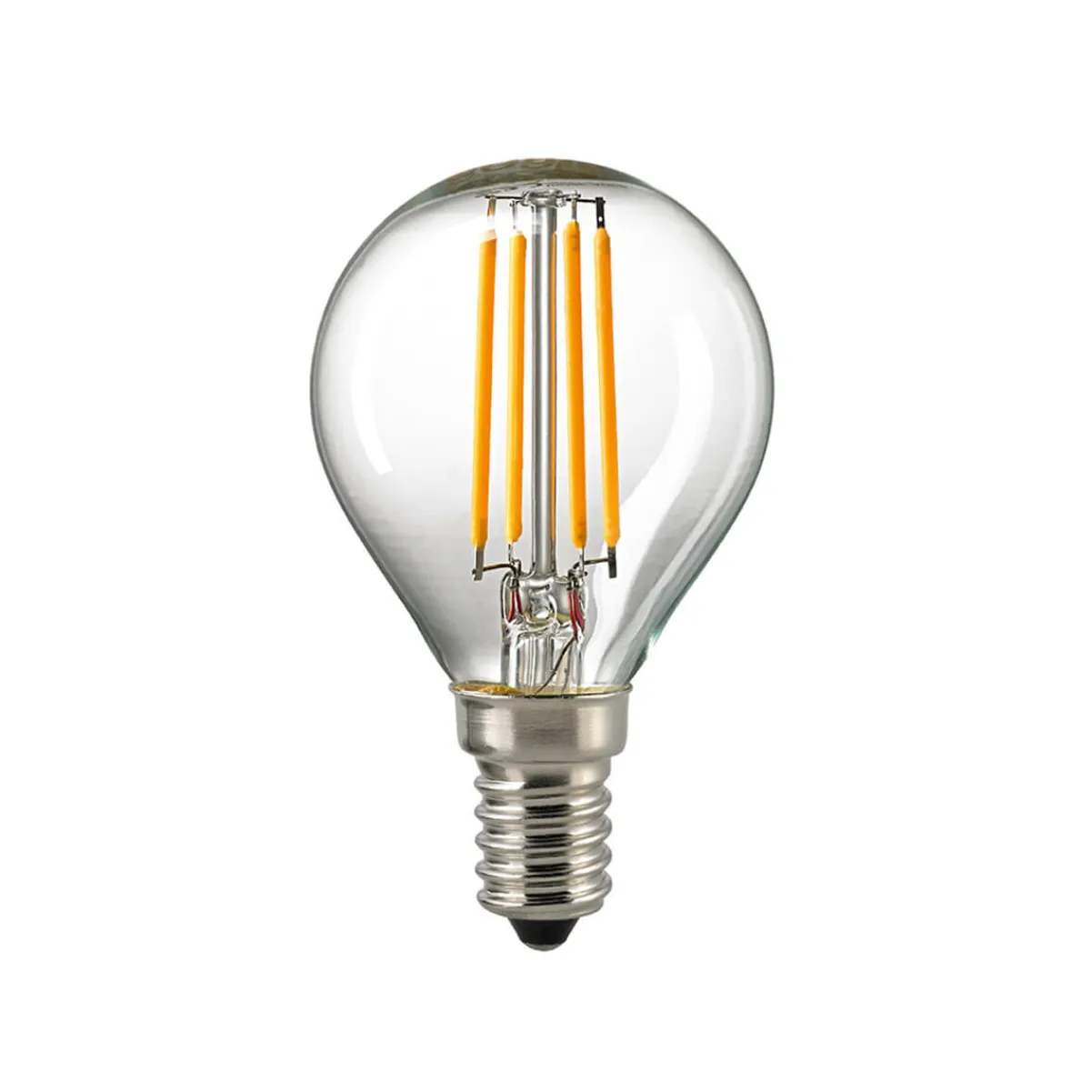 Hot LED Filament Kugellampe E14 klar, 5 W, 2700 K, dimmbar E14|Led-Lampen