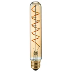 New LED Filament Röhrenlampe Curved E27 Gold, 4 W, 1800 K, dimmbar E27|Dekorative Leuchtmittel