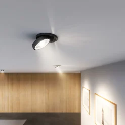 Sale Nivo LED Decken-Einbauleuchte, schwenkbar, Ø: 11,1 cm Museen/Showrooms|Strahler