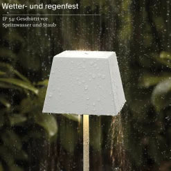 Discount Nuindie LED Akkuleuchte, Flex-Mood, eckig Terrassen|Dekorative Leuchten