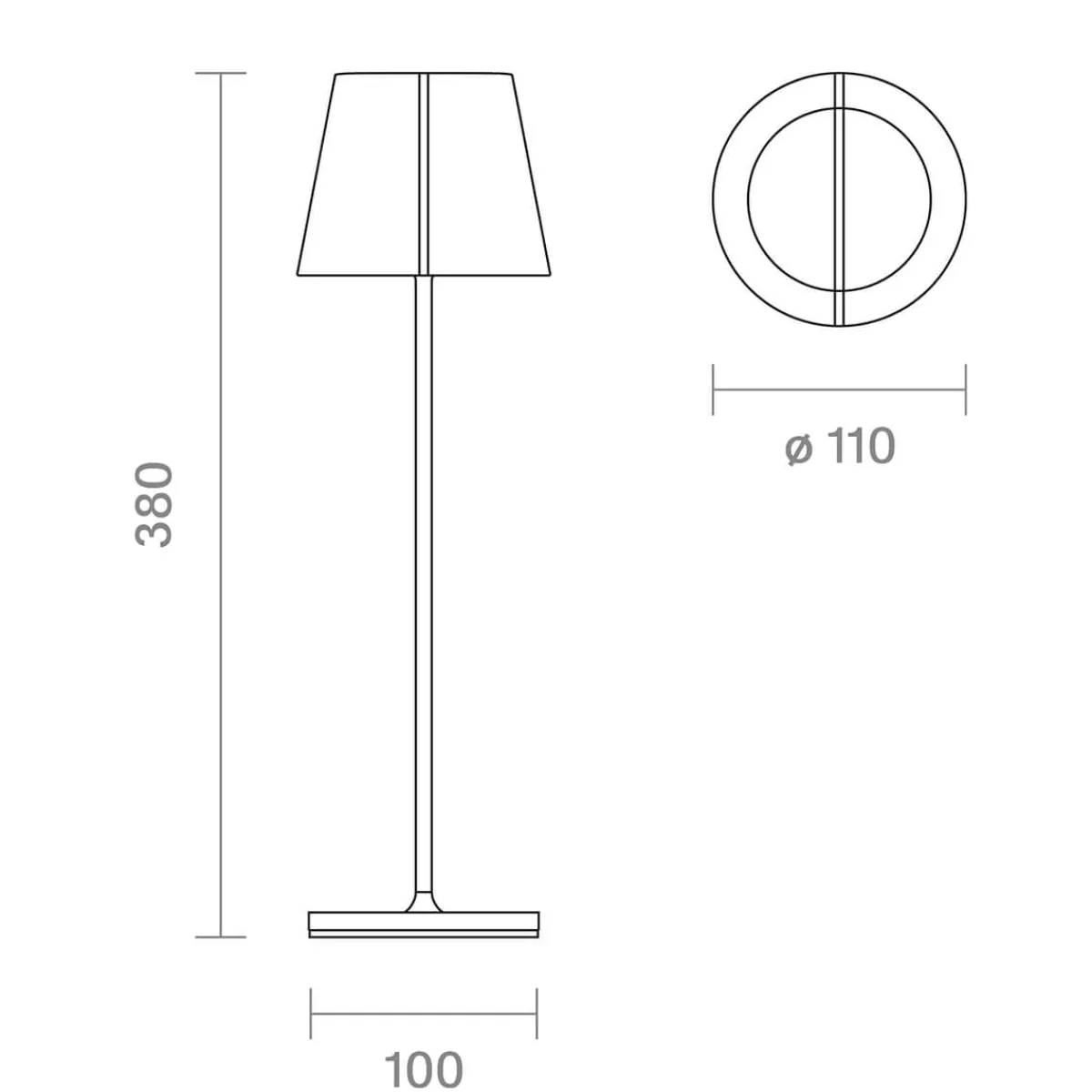 Online Nuindie tango LED Akkuleuchte, Flex-Mood Wandleuchten|Tischleuchten