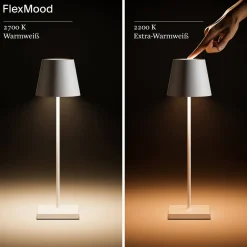 Online Nuindie tango LED Akkuleuchte, Flex-Mood Wandleuchten|Tischleuchten