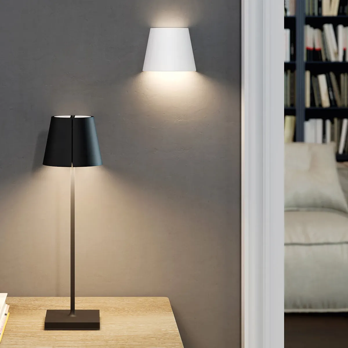 Online Nuindie tango LED Akkuleuchte, Flex-Mood Wandleuchten|Tischleuchten