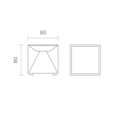 Clearance Nutalis mini LED Akkuleuchte / Akku-Wandleuchte Terrassen|Dekorative Leuchten