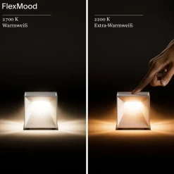 Clearance Nutalis mini LED Akkuleuchte / Akku-Wandleuchte Terrassen|Dekorative Leuchten