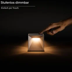 Clearance Nutalis mini LED Akkuleuchte / Akku-Wandleuchte Terrassen|Dekorative Leuchten