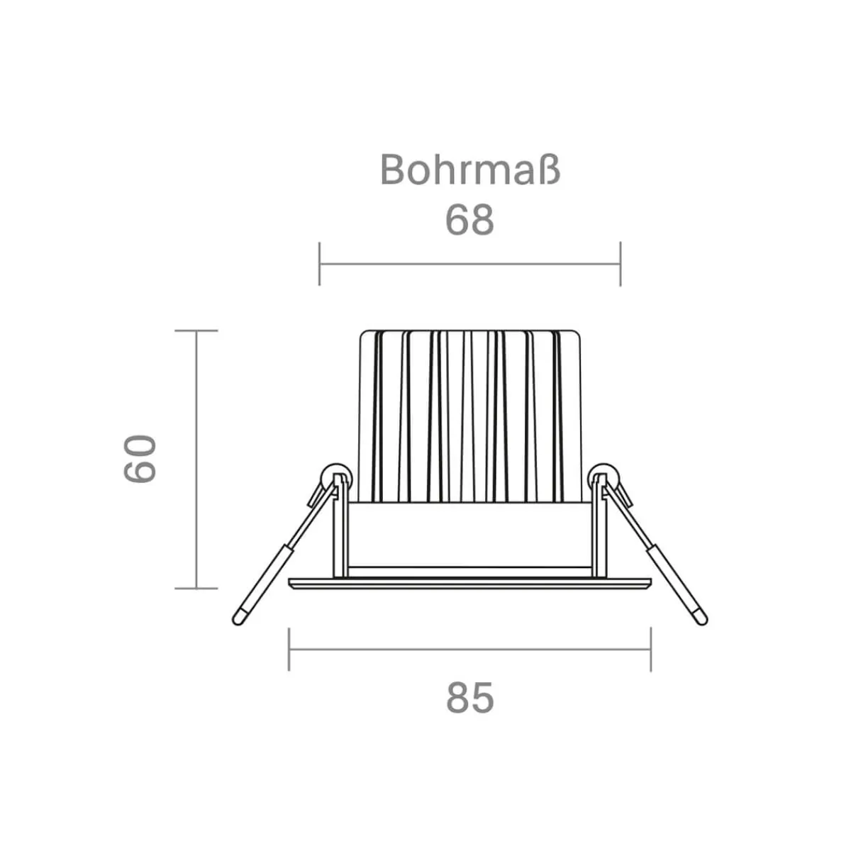New 10W Diled LED Downlight Einbauleuchte, Dim-to-Warm Hotellerie|Strahler