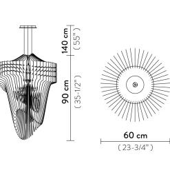 Clearance Aria Suspension Medium Pendelleuchten|Wohnzimmer