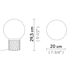 Online Atmosfera Table Small Tischleuchten|Schlafzimmer