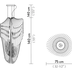 New Avia Suspension XL Pendelleuchten|Wohnzimmer