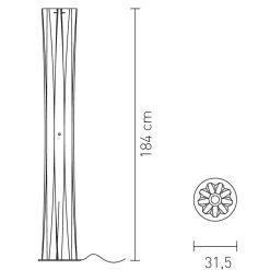 New Bach Floor XXL Stehleuchten|Schlafzimmer