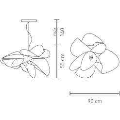 etoile LED Suspension Wohnzimmer|Essbereiche