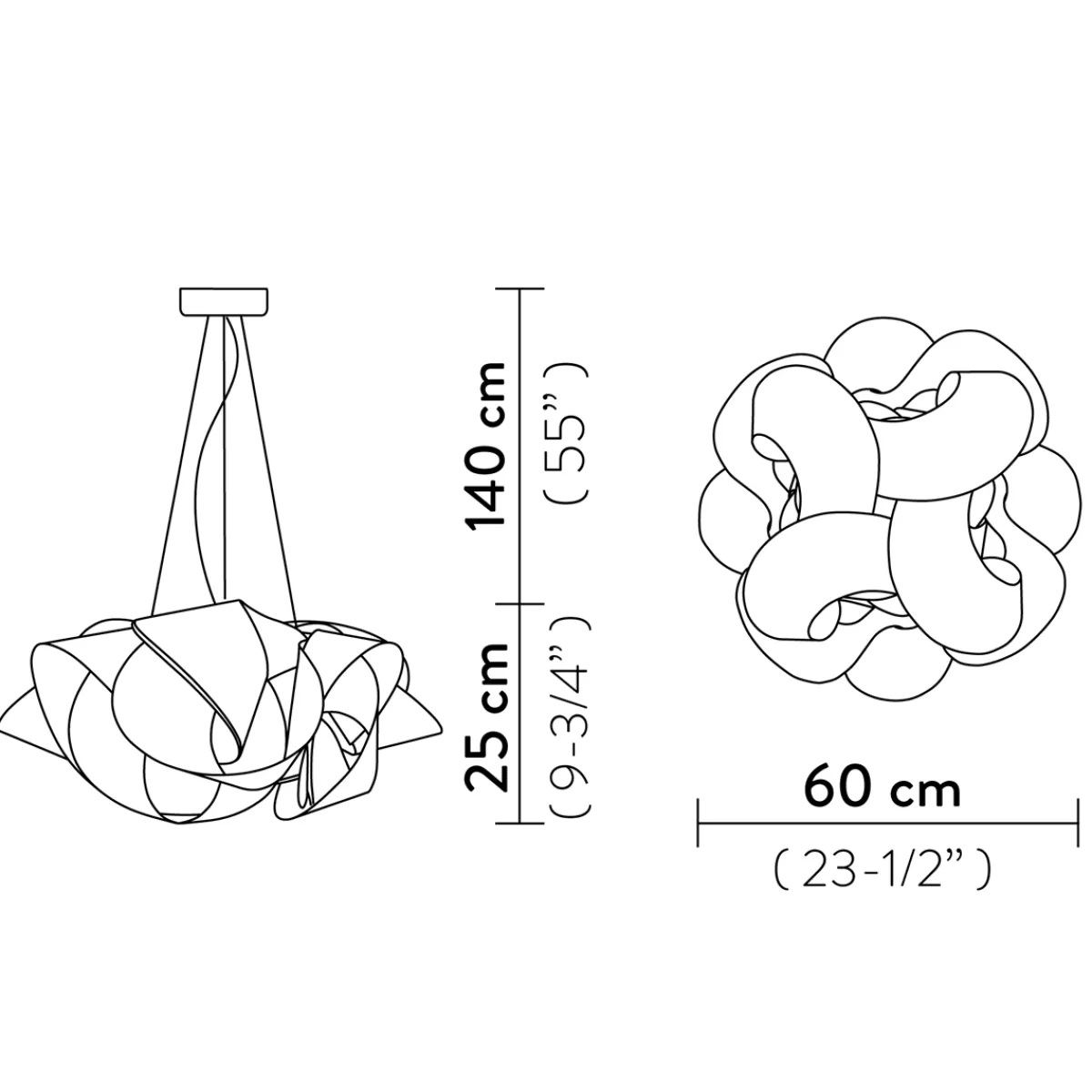 Fabula Suspension Large Pendelleuchten|Schlafzimmer