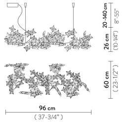 Hot Hanami Suspension Large Wohnzimmer|Pendelleuchten