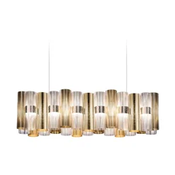 New La Lollo LED Suspension Linear 100 Wohnzimmer|Pendelleuchten