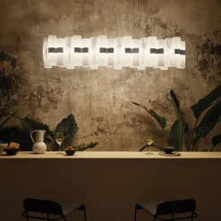 New La Lollo LED Suspension Linear 140 Gastronomie|Essbereiche