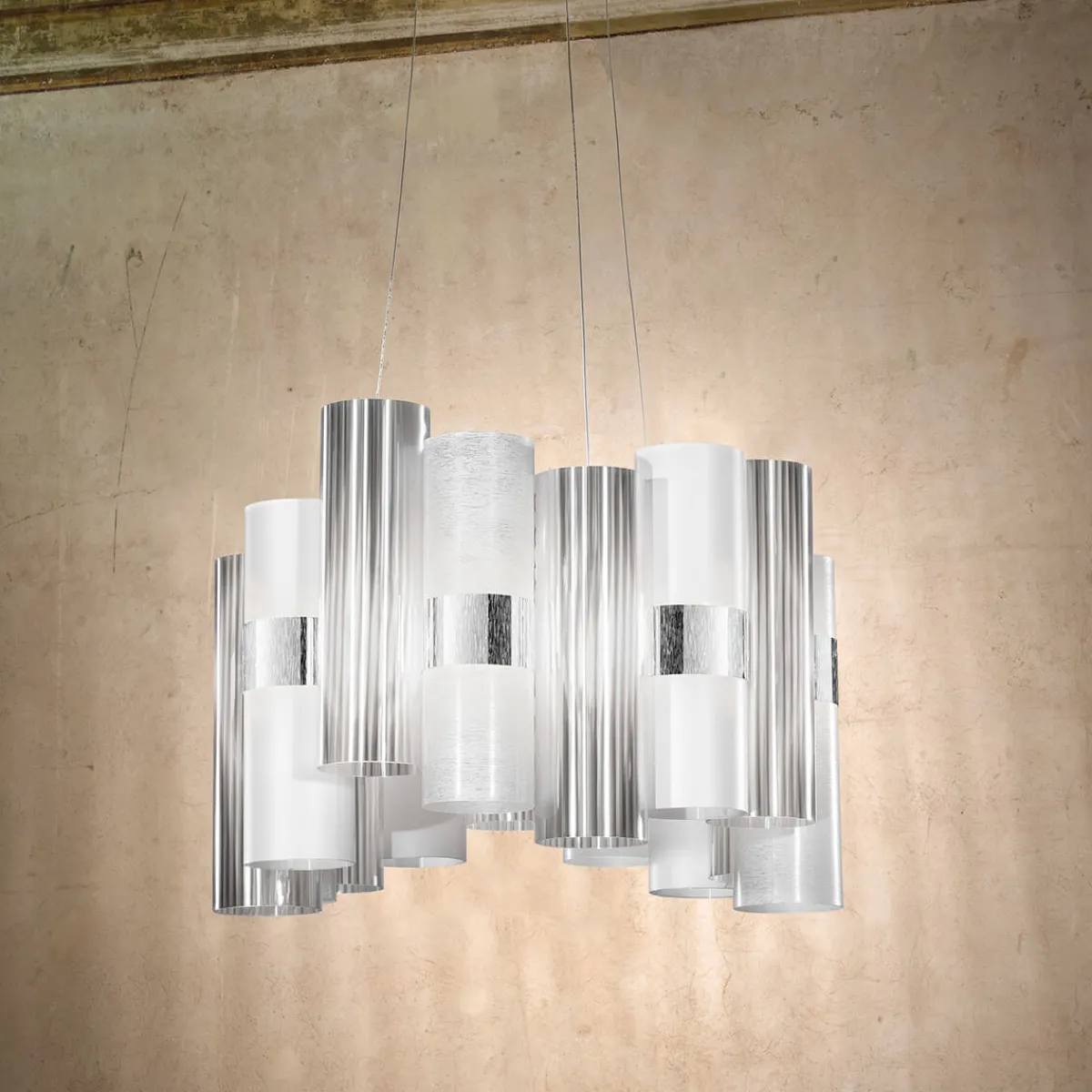 La Lollo LED Suspension Medium Pendelleuchten|Wohnzimmer