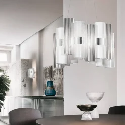 La Lollo LED Suspension Medium Pendelleuchten|Wohnzimmer