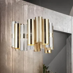 La Lollo LED Suspension Medium Pendelleuchten|Wohnzimmer