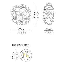 Discount La Vie Ceiling / Wall Medium Wohnzimmer|Schlafzimmer