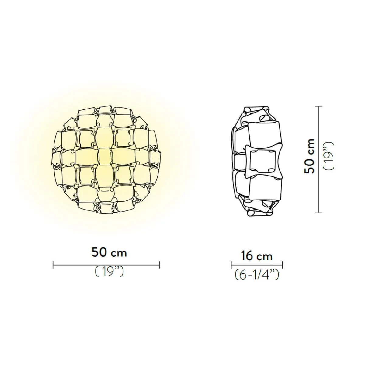 Best Mida Ceiling / Wall Medium Wohnzimmer|Schlafzimmer