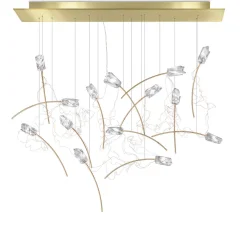 Outlet Tulip 14 Linear LED Suspension Hotellerie|Gastronomie