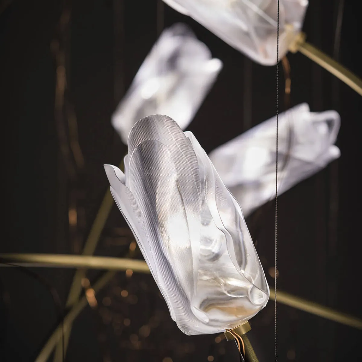 Outlet Tulip 14 Round LED Suspension Hotellerie|Gastronomie