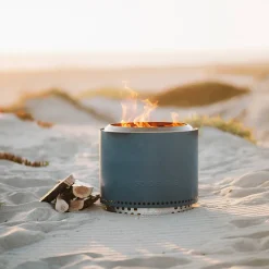 New Bonfire 2.0 Feuerschale mit Standfuß, Komplett-Set Feuerkörbe & Feuerschalen