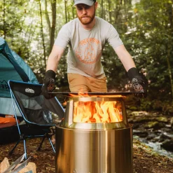 Hot Bonfire Gusseisen-Plancha mit Aufsatz Feuerkörbe & Feuerschalen|Grills & Pizzaöfen