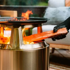 Hot Bonfire Gusseisen-Plancha mit Aufsatz Feuerkörbe & Feuerschalen|Grills & Pizzaöfen