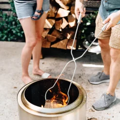 Clearance Feuerschalen Werkzeug, 2er-Set Feuerkörbe & Feuerschalen