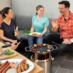 Best Ranger Gusseisen-Grillrost mit Aufsatz Feuerkörbe & Feuerschalen|Grills & Pizzaöfen